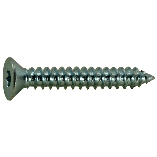 Midwest Fastener Sheet Metal Screw, #10 x 1-1/4 in, Zinc Plated Steel Flat Head Torx Drive, 15 PK 37019 - main